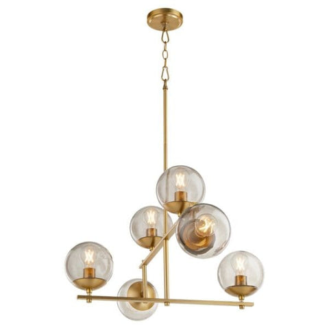 Edmonds Chandelier | Aged Brass - Large