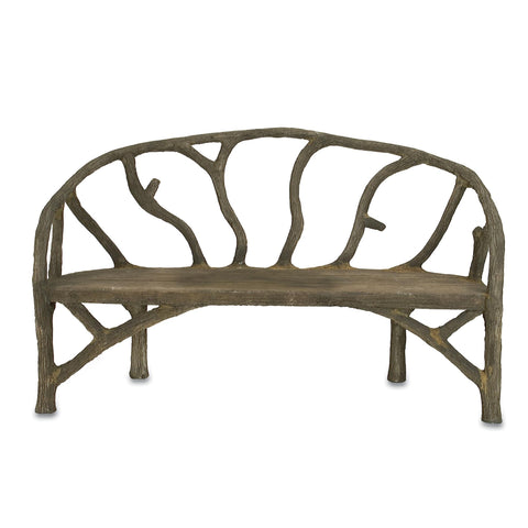 Benches Currey & Company ARBOR BENCH - Magi Home