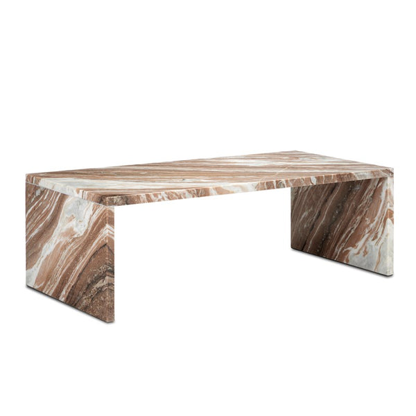 Ryan Brown Marble Cocktail Table