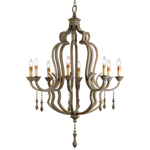 Chandelier Currey & Company WATERLOO CHANDELIER - Magi Home