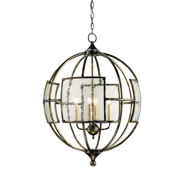 Chandelier Currey & Company BROXTON ORB CHANDELIER - Magi Home