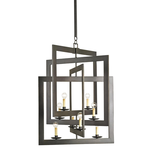 Chandelier Currey & Company MIDDLETON CHANDELIER - Magi Home
