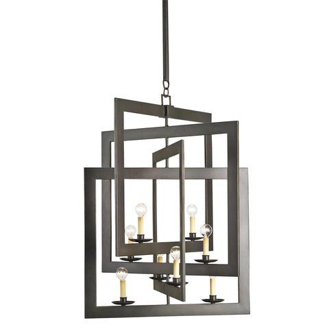 Chandelier Currey & Company MIDDLETON CHANDELIER - Magi Home