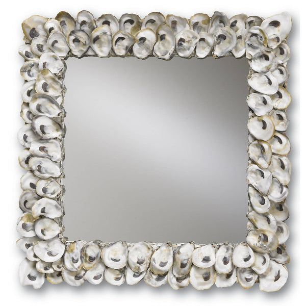 Mirrors Currey & Company Oyster Shell Wall Mirror - Magi Home