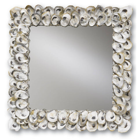 Mirrors Currey & Company Oyster Shell Wall Mirror - Magi Home