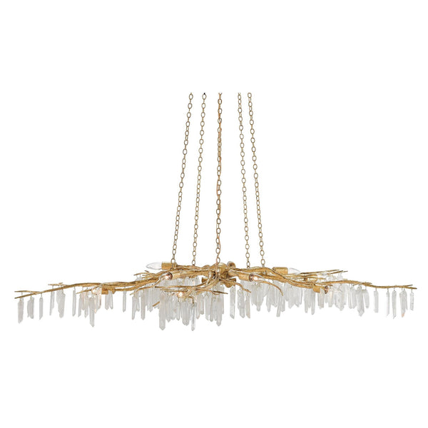 Chandelier Currey & Company FOREST LIGHT CHANDELIER - Magi Home