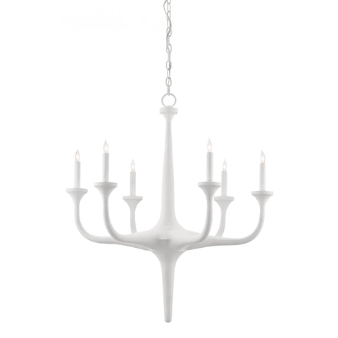 Chandelier Currey & Company ALBION CHANDELIER - Magi Home