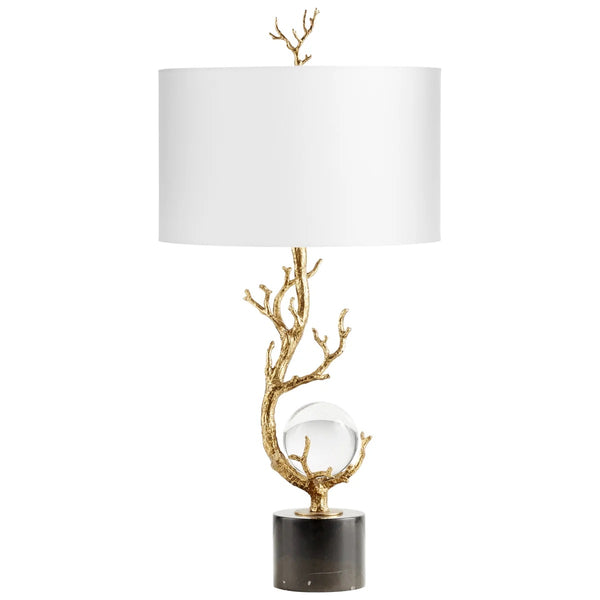 Autumnus Table Lamp | Gold Leaf