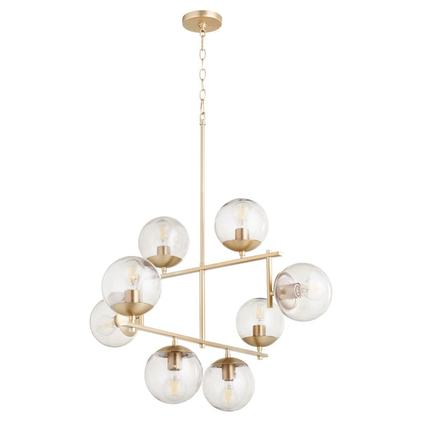 Edmonds Chandelier | Aged Brass - Large