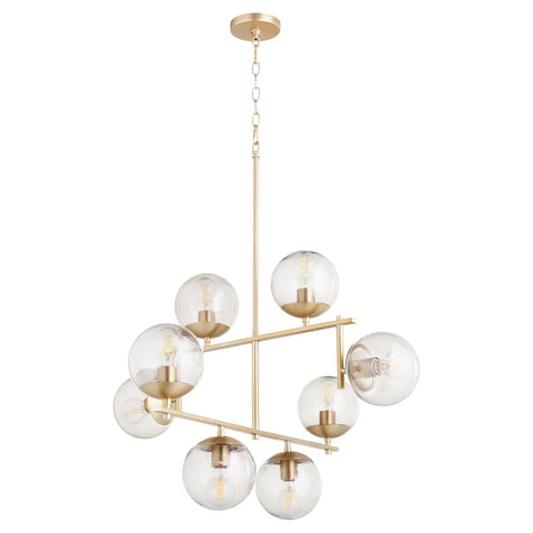 Edmonds Chandelier | Aged Brass - Large