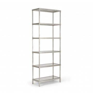 Bookcases and Shelving Chelsea House ETAGERE - SILVER - Magi Home