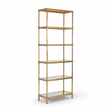Bookcases and Shelving Chelsea House ETAGERE - GOLD - Magi Home