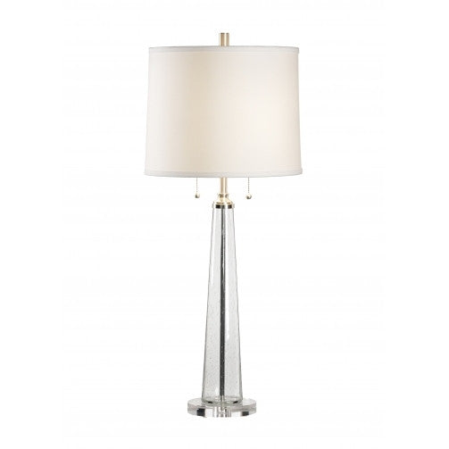 Table Lamps Chelsea House BUBBLE GLASS COLUMN LAMP - Magi Home