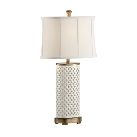 Table Lamps Chelsea House WALKER LAMP - WHITE - Magi Home