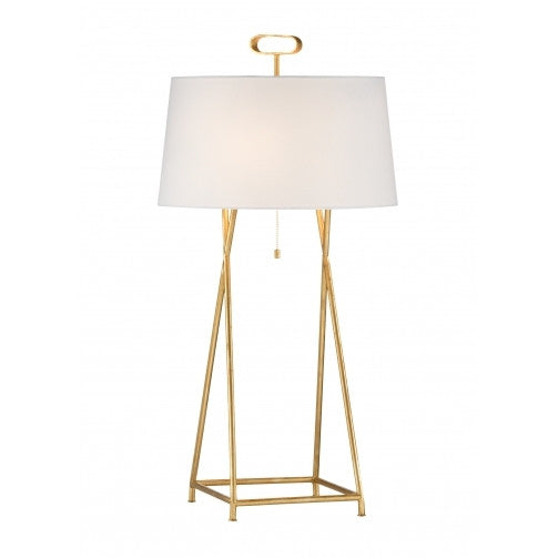 Table Lamps Chelsea House CROSS LAMP - GOLD - Magi Home