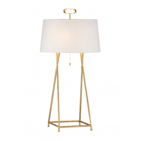 Table Lamps Chelsea House CROSS LAMP - GOLD - Magi Home