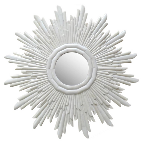 Mirrors Emporium Home Apollo Bone Mirror - Magi Home