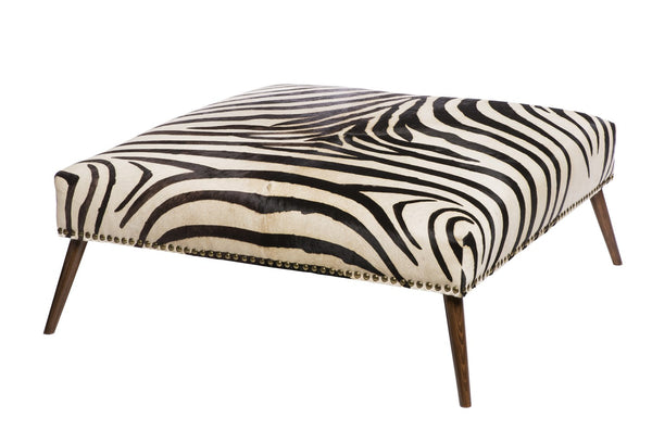 Stools and Ottomans Emporium Home Zebra Ottoman - Magi Home