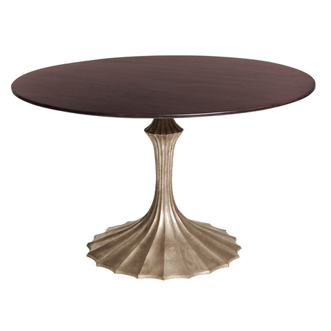 Dining Tables Emporium Home Flute Dining Table - Walnut Top - Magi Home