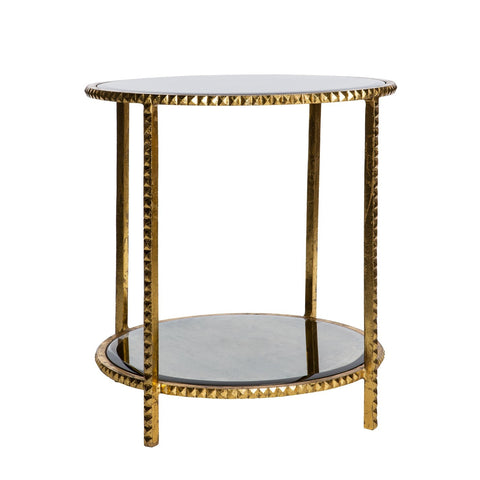 End Tables Emporium Home Stud End Table - Gold - Magi Home