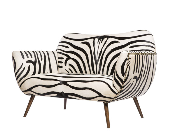 Accent Chairs Emporium Home Zebra Settee - Magi Home