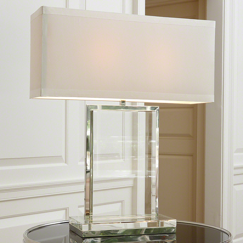 Table Lamps Global Views Crystal Slab Lamp - Magi Home