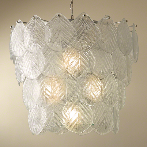 Chandelier Global Views Murano Leaf Chandelier - Magi Home